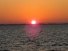 Sunset over Choctawhatchee Bay from Driftwood Estates.
