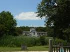Shaker style homes, schools and churches at the Old Bethpage Village Restoration, Old Bethpage, Long Island, New York. Taken by Feng Shui Long Island