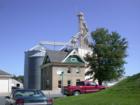 Grain elevator in Cologne, Minnesota