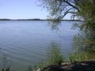 Picturesque Silver Lake in McLeod County, Minnesota