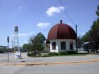 "Mushroom building" in Dassel, Minnesota
