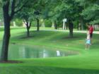 Fishing in one of the private lakes.