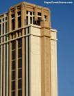 Closeup of Palazzo Hotel in LV, Nevada. August 2007
