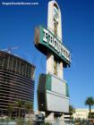 The Frontier Hotel sign with a blank marquee for the first time in decades.  The Frontier is set to implode in November to make way for The Plaza Hotel.  Pic taken August 2007