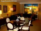 Trump Hotel in Las Vegas 1 bedroom living room. August 2007