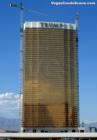 The TRUMP crown installed at Trump Towers in Las Vegas. August 2007