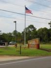 Old Glory in front of the Santa Rosa Beach Fire Department