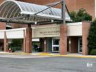 Entrance to Pascack Valley Hospital in Westwood New New Jersey