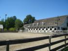 Horse Stalls and Paddock at Meadowbrook Stables located alond the Border of Silver Spring and Chevy Chase, Maryland.