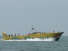 Seascreamer is fastest boat on Clearwater Beach and offers a great way to see the beaches and local dolphin.   