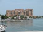 View of Belle Harbor from the Entry Way of Clearwater Beach - Boaters will enjoy boat slips for easy and fast access to the Gulf of Mexico 