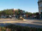 Downtown Glen Ellyn on a quiet Sunday morning.