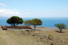 Or as you travel down the Kohala Ranch Road. (Lot 155 is just beyond the trees)