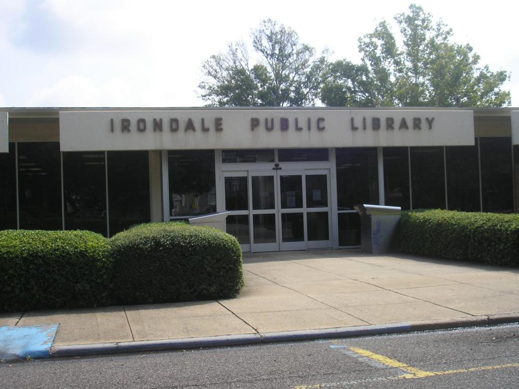 The Irondale Public Library is located in the historic Irondale district.