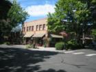 A favorite street corner in Downtown Camas, WA.  Photo by John Slocum, ClarkCountyExpert.com. September, 2007