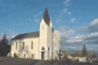 Church across from County Courthouse