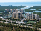 This is a rendering of the building.  The model for Aqua was superimposed on the site where it will be built.  Click on the image for a larger view.