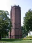 Historic brick Kenwood watertower across from Kenwood Park, Minneapolis 