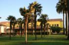 Santa Maria City Hall area and new library in the background.