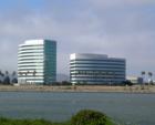 Office Buildings across Oyster Cove Marina