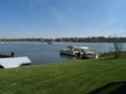 Pontoon boats at the Lake