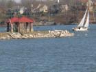 Sailboats on the Lake