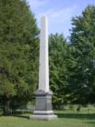 Monument in Brook Park Cemetery to its citizens who perished in the 1894 Hinckley Fire.