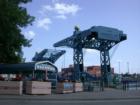 Vista Star boarding at the Minnesota Slip Bridge near Canal Park in Duluth
