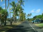A street in Kailua on the island of Oahu.