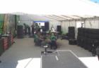 Inside the garage area - Detroit Grand Prix on Belle Isle