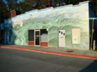 The Concrete Police Station features a spectacular mural of the region!