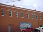 Navasota billboard in downtown