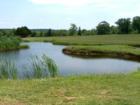 Water hazard at Cricket Hill Golf Course, Honesdale, PA.
