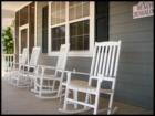 A lot of the homes in this neighborhood have front porches.