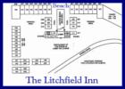 Site plan of the Litchfield Inn