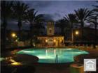 Surfcrest Condo Pool Night time