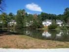 Cary, NC: Community pond in Wimbledon
