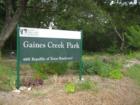 Gaines Ranch Park in Travis Country - a hiking and biking park bordered by Travis Country Cir, Repubic of TX and Mission Oaks.