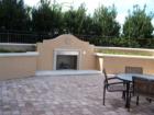 Common areas in Westshore Yacht Club.  Community Center has an outdoor fireplace.