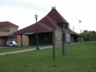 Depot Park railroad museum in Ironwood, Michigan