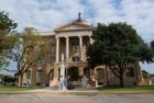 The newly unveiled Williamson County Courthouse in Georgetown, Texas, after renovation.  Not open yet to the public, but showing off nonetheless.