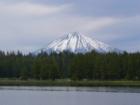 View of Mt McLoughlin from Howard Prairie Lake, Ashland, OR