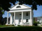Neoclassical home along McKinley Boulevard in Milwaukee.
