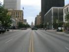 View of Congress Ave looking north toward Texas State Capital