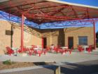 Pavilion area adjacent to the Imagination Station playground at the Millpond
      photo by Bob Smith
