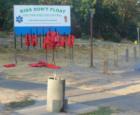 I really admire this about Sacramento County and the River Access. Free life vests available on the honor system.  It's a great thing.