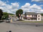 Looking down Main Street from Route 6 in Hawley.