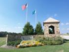 Entrance to Lakes of La Cima in Prosper, TX