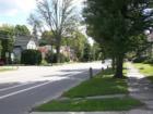 North Main Street in Honesdale is one of the most well manicured areas - old trees, old homes, old fashioned pride in ownership.