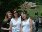 Me with my girls at the Zoo